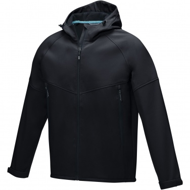 Logotrade liikelahjat kuva: Coltan-softshell-takki miehille, GRS-kierrätetty